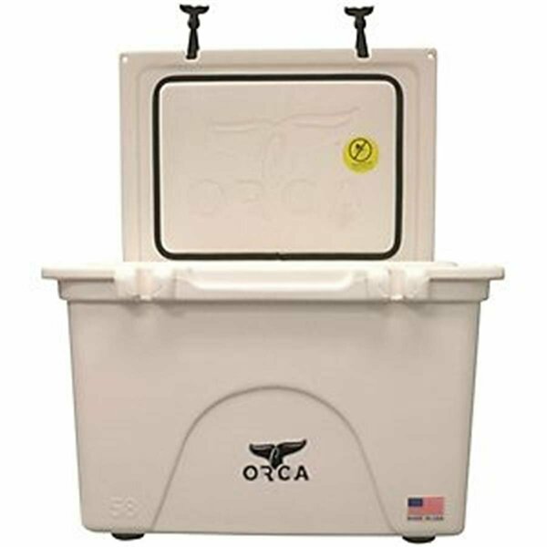 Orca ORCW058 58 qt. Insulated Cooler, White OR388269